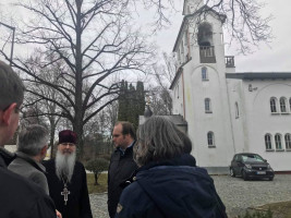 Besuch bei Erzpriester Artemoff von der russisch-orthodoxen Kirche